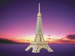 PUZ1007 Eiffel Tower Small 3D Puzzle by Puzzled Inc Main Image
