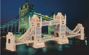 PUZ1502 Tower Bridge Large 3D Puzzle by Puzzled Inc Main Image