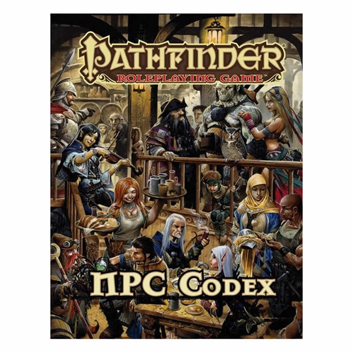 PZO1124 NPC Codex Supplement Pathfinder RPG Paizo Publishing Main Image