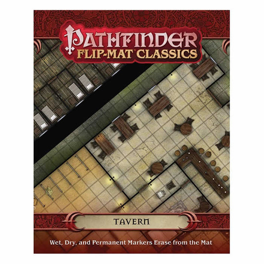 PZO31001 Tavern Flip-Mat Classics Pathfinder RPG Paizo Publishing Main Image
