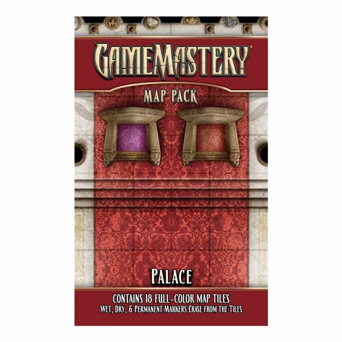 PZO4035 Palace Map Pack Gamemastery Paizo Publishing Main Image
