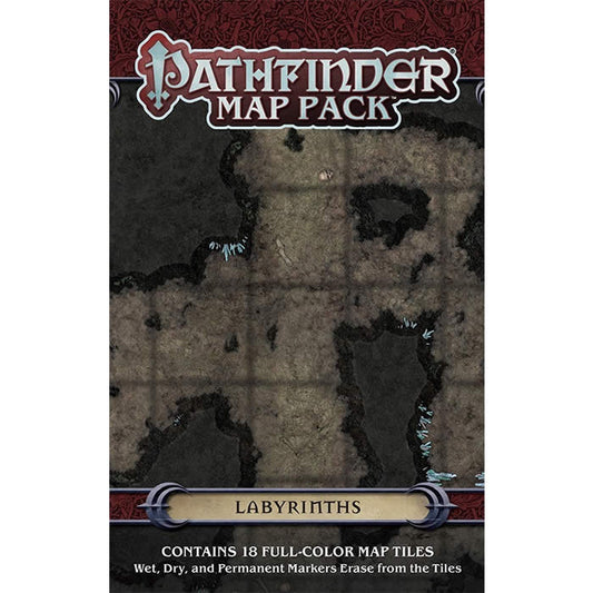 PZO4063 Labyrinths Pathfinder Map Pack Paizo Main Image