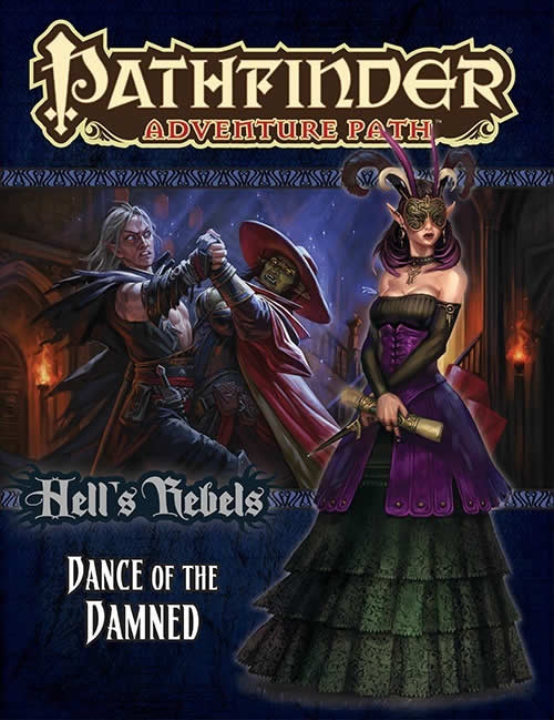 PZO9099 Dance of the Damned (Hells Rebels 3 of 6) Pathfinder Adventure Path Paizo Main Image