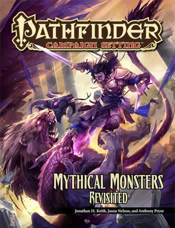 PZO9241 Mythical Monsters Pathfinder Campaign Setting by Paizo Main Image