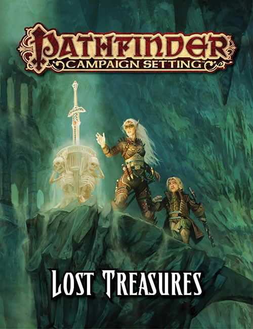 PZO9275 Pathfinder Lost Treasures RPG Supplement Paizo Main Image