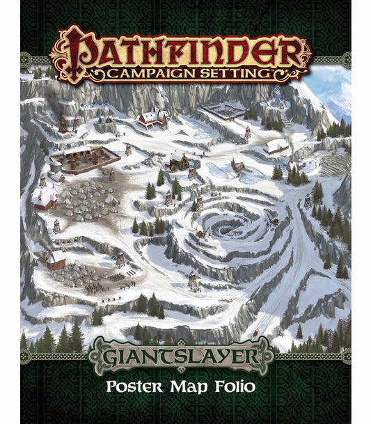 PZO9282 Giantslayer Poster Map Folio Pathfinder Campaign Setting Paizo Publishing Main Image
