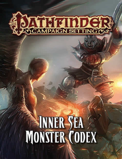 PZO9283 Pathfinder Inner Sea Monster Codex Role Playing Aid Paizo Main Image