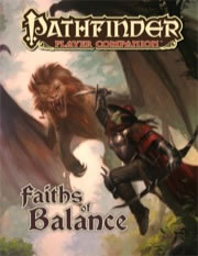 PZO9418 Faiths of Balance - Pathfinder Player Companion by Paizo Main Image