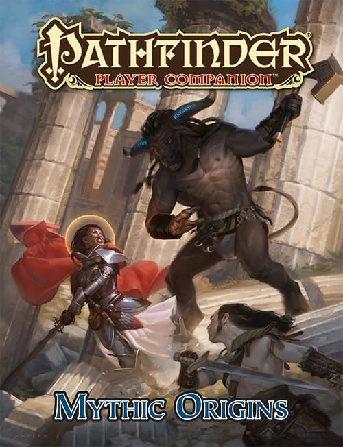 PZO9438 Mythic Origins Pathfinder Player Companion Paizo Main Image