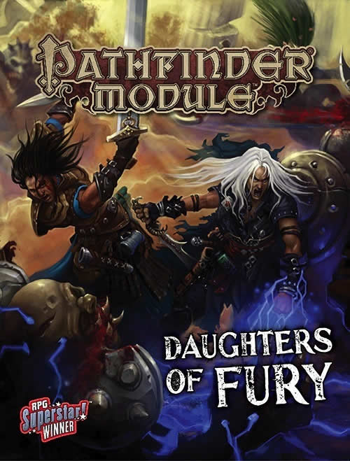 PZO9547 Pathfinder Daughters of Fury  RPG Supplement Paizo Main Image