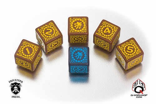 QWSSPIK02 Iron Kingdoms Full Metal Fantasy RPG Dice Q Workshop Main Image