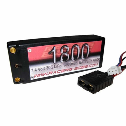 RCELP2S1800 7.4v 30c 1800Ma Lipo Battery with Traxxas Connector