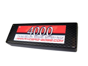 RCELP2S4000BAT LiPo 4000Mah 7.4V Hardcase Bat. with Deans Conn. Main Image