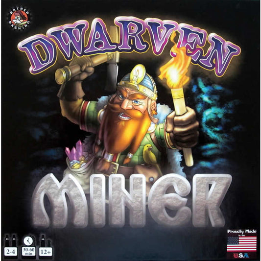 RDGDMNR Dwarven Miner Board Game Rather Dashing Games Main Image