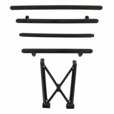 RED69504R Front Bumper Brace and Roll Cage Side Rails Assembly V2 Main Image