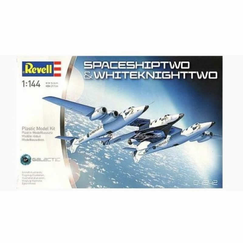 REG04842 Virgin Galactic Spaceship Two 1/144 Scale Plastic Model Kit Revell Main Image