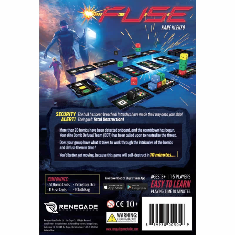 REN00504 Fuse Dice Game Renegade Game Studios 2nd Image