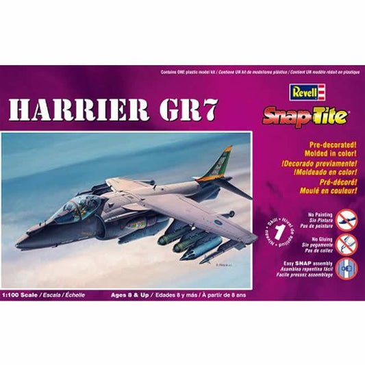REV1372 Harrier GR7 1/100 Scale Plastic Model Kit Revell Main Image