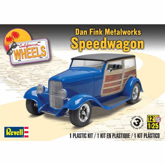 REV4373 Dan Fink Metalworks Speedwagon 1/25 Scale Plastic Model Kit Main Image