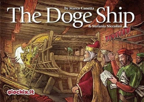RGG482 The Doge Ship Boardgame Main Image