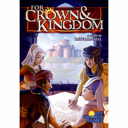 RGG522 For Crown And Kingdom Medieval Strategy Game Rio Grande Games Main Image