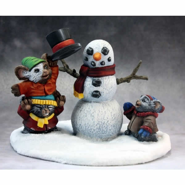 RPR01436 Christmas Mouslings Miniature 25mm Heroic Scale Main Image