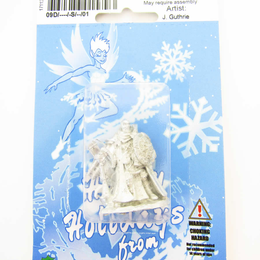 RPR01579 Sir Ulther Christmas Knight Miniature 25mm Heroic Scale 2nd Image