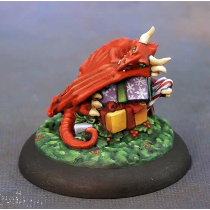 RPR01581 Christmas Dragon Hoard Miniature 25mm Heroic Scale Main Image