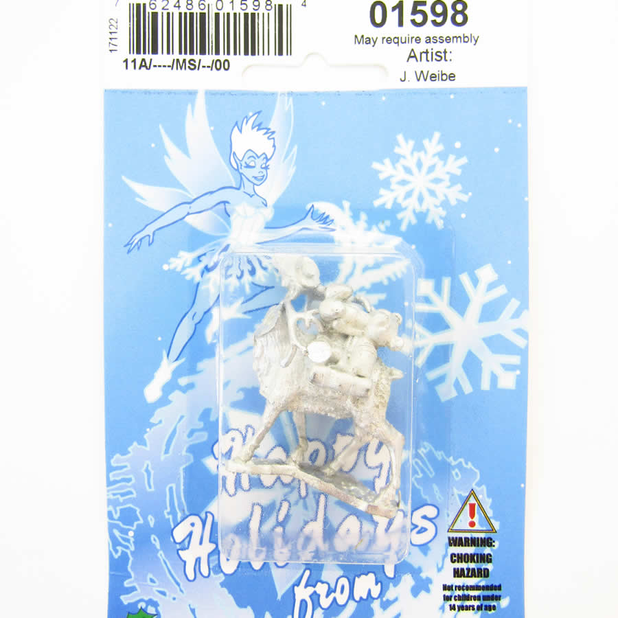 RPR01598 Herschel Pack Reindeer Miniature 25mm Heroic Scale Special Edition Reaper Miniatures 2nd Image