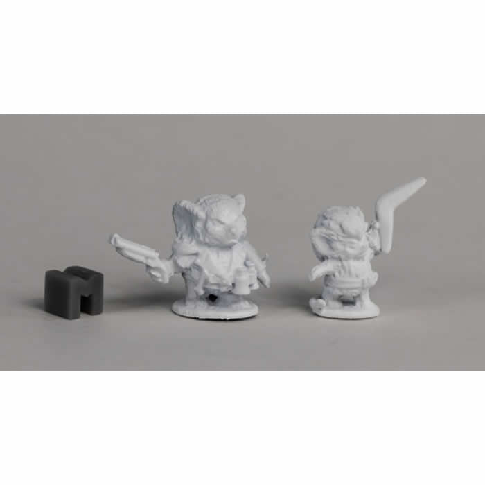 RPR01625 Mouslings Mad Mozz and Wildchild Miniature 25mm Heroic Scale Main Image