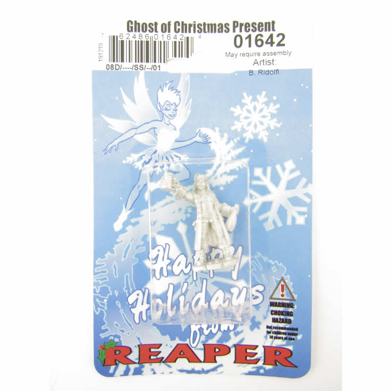 RPR01642 2019 Ghost of Christmass Present Miniature 25mm Heroic Scale Figure 2nd Image