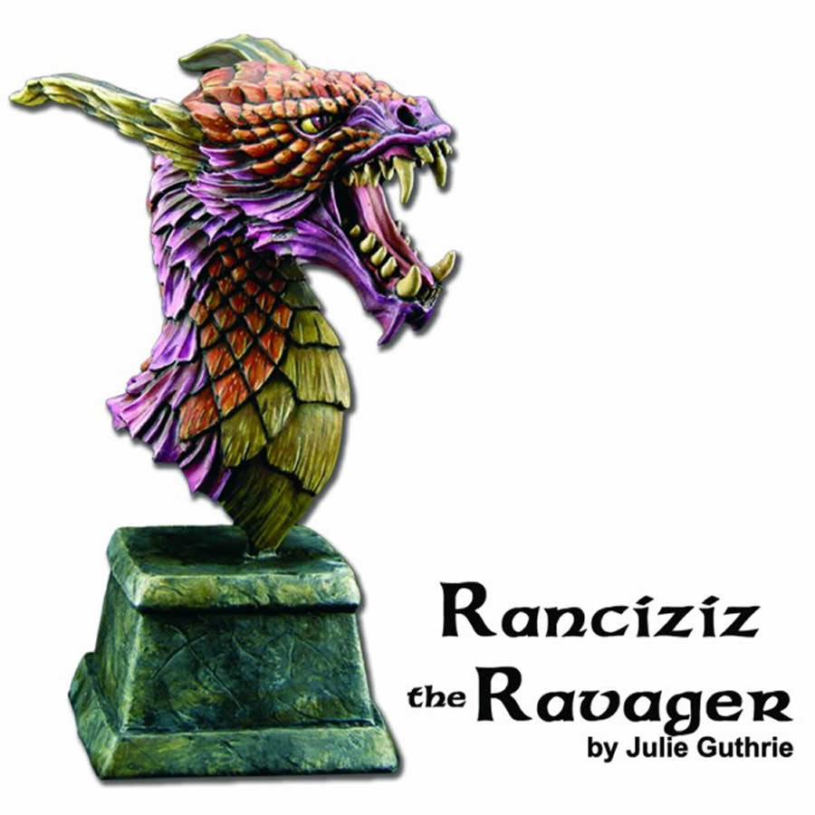 RPR01676A Ranciziz The Ravager Resin Dragon Bust Miniature Figurine 25mm Heroic Scale Reaper Miniatures