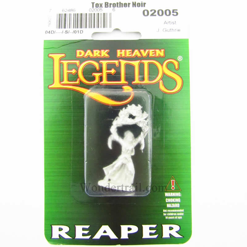 RPR02005 Tox Wizard Miniature 25mm Heroic Scale Dark Heaven Legends 4th Image