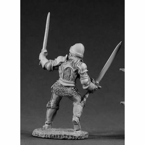 RPR02008 Garath Hawkblade Fighter Miniature 25mm Heroic Scale 3rd Image