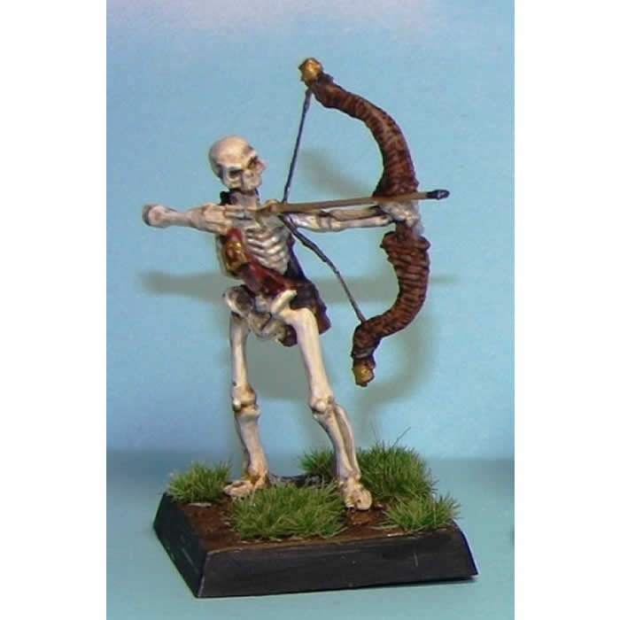 RPR02013 Skeleton Archer Miniature 25mm Heroic Scale Dark Heaven Main Image