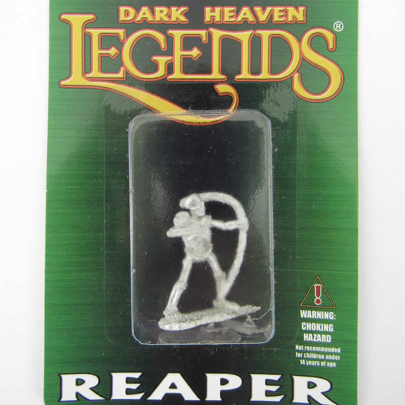 RPR02013 Skeleton Archer Miniature 25mm Heroic Scale Dark Heaven 2nd Image