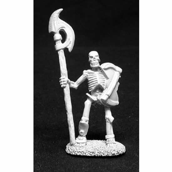 RPR02014 Skeleton Halberdier Miniature 25mm Heroic Scale Dark Heaven 3rd Image