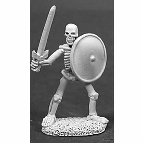 RPR02015 Skeleton Swardsman Miniature 25mm Heroic Scale Dark Heaven 3rd Image