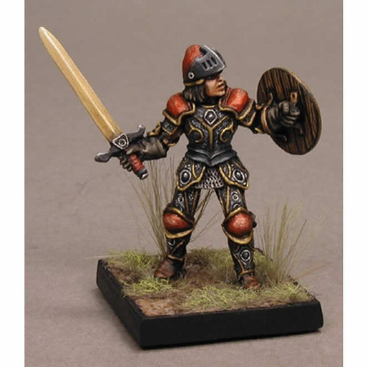 RPR02025 Kain Swiftblade Fighter Miniature 25mm Heroic Scale Main Image