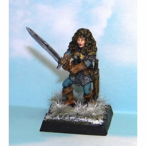 RPR02047 Samantha Of The Blade Fighter Miniature 25mm Heroic Scale Main Image