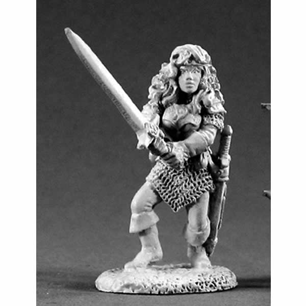 RPR02047 Samantha Of The Blade Fighter Miniature 25mm Heroic Scale 3rd Image