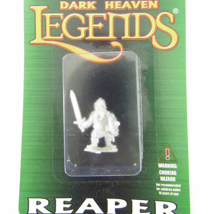 RPR02052 Fredrick Ironfist Fighter Miniature 25mm Heroic Scale 2nd Image