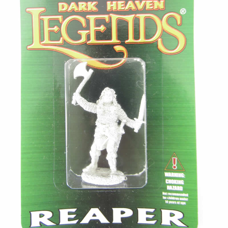 RPR02073 Jon Longshanks Barbarian Miniature 25mm Heroic Scale 2nd Image