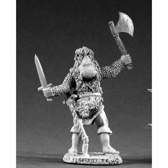 RPR02073 Jon Longshanks Barbarian Miniature 25mm Heroic Scale 3rd Image