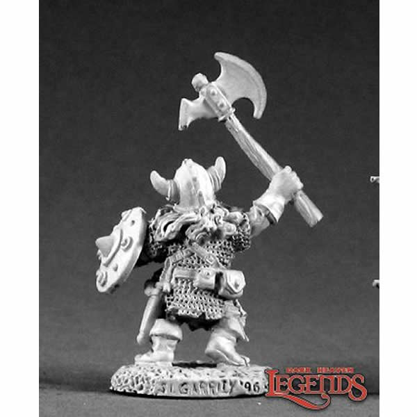 RPR02084 Dain Deepaxe Fighter Miniature 25mm Heroic Scale 3rd Image