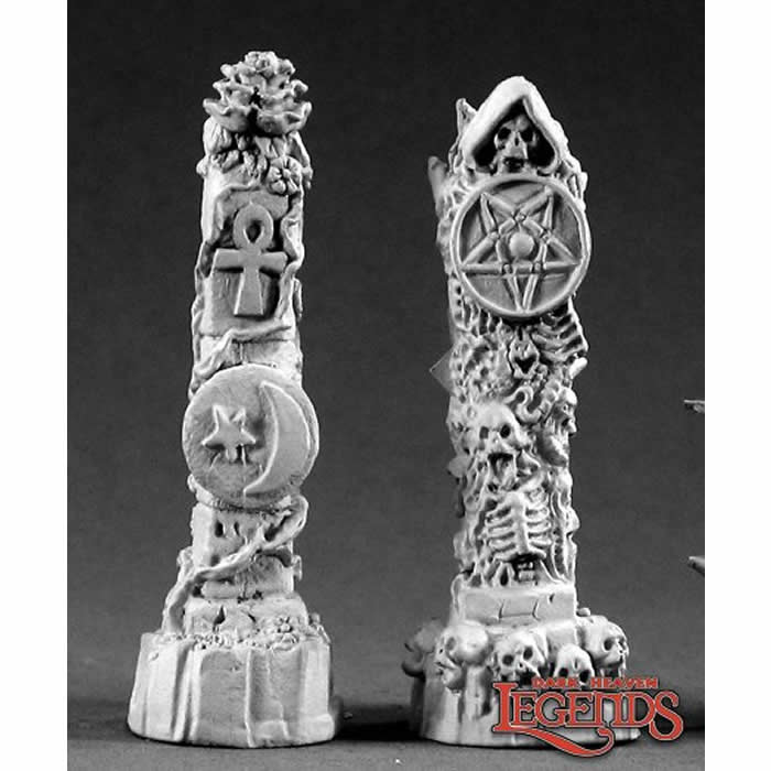 RPR02094 Pillars Of Good and Evil Miniature 25mm Heroic Scale Main Image