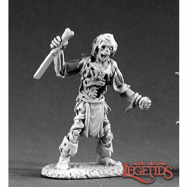 RPR02102 Plague Zombie Miniature 25mm Heroic Scale Dark Heaven Main Image