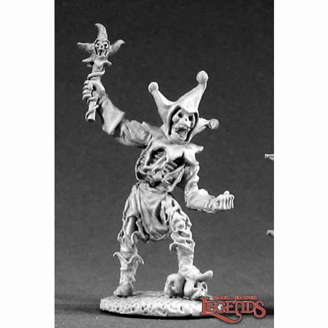 RPR02106 Hecklemeyer Jester Undead Miniature 25mm Heroic Scale Main Image