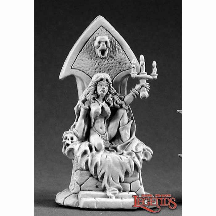 RPR02107 Siobhana Of Weissburg On Throne Miniature 25mm Heroic Scale Main Image