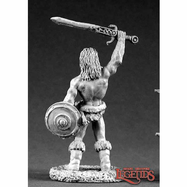 RPR02112 Ragnor The Barbarian Miniature 25mm Heroic Scale Dark Heaven Legends Reaper Miniatures 3rd Image